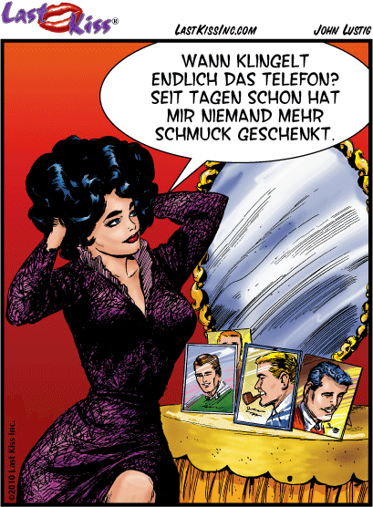 Sie wartet auf deinen Anruf!