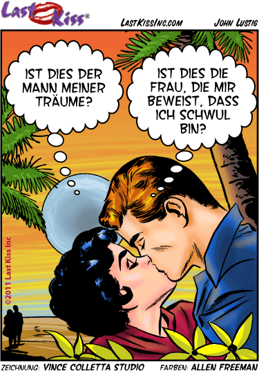 Ein Kuss, zwei Fragen